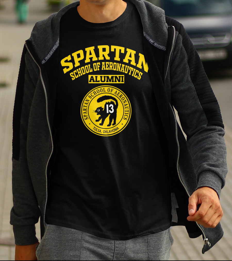 SPARTAN SCHOOL OF AERONAUTICS ALUMNI TULSA OKLAHOMA 13 T-Shirt