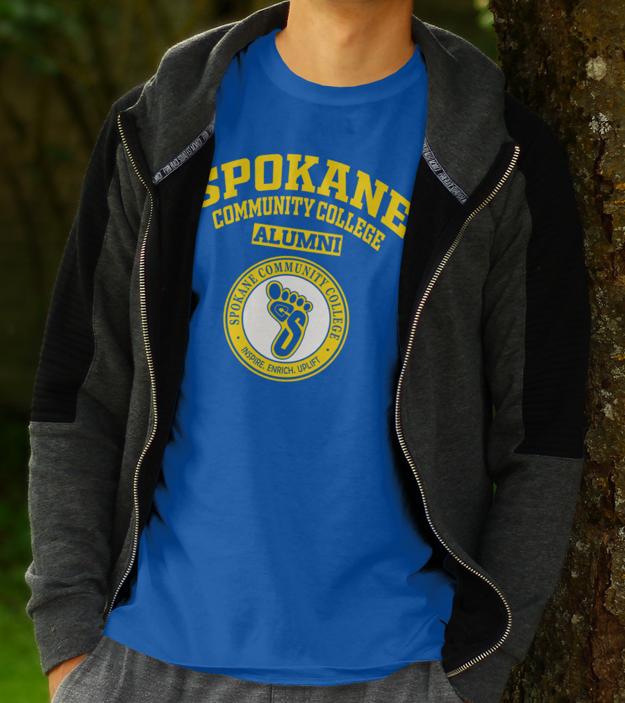 Spokane Community College Alumni Inspire Enrich Uplift T-Shirt
