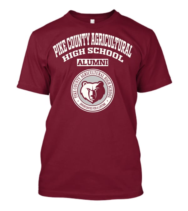 Pike County Agricultural High School Alumni Opportunities For A Lifetime Bear T-Shirt