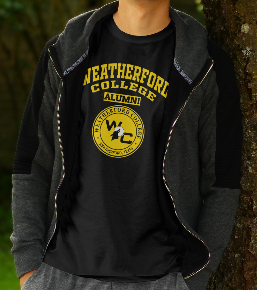 Weatherford College Alumni WC Weatherford Texas T-Shirt