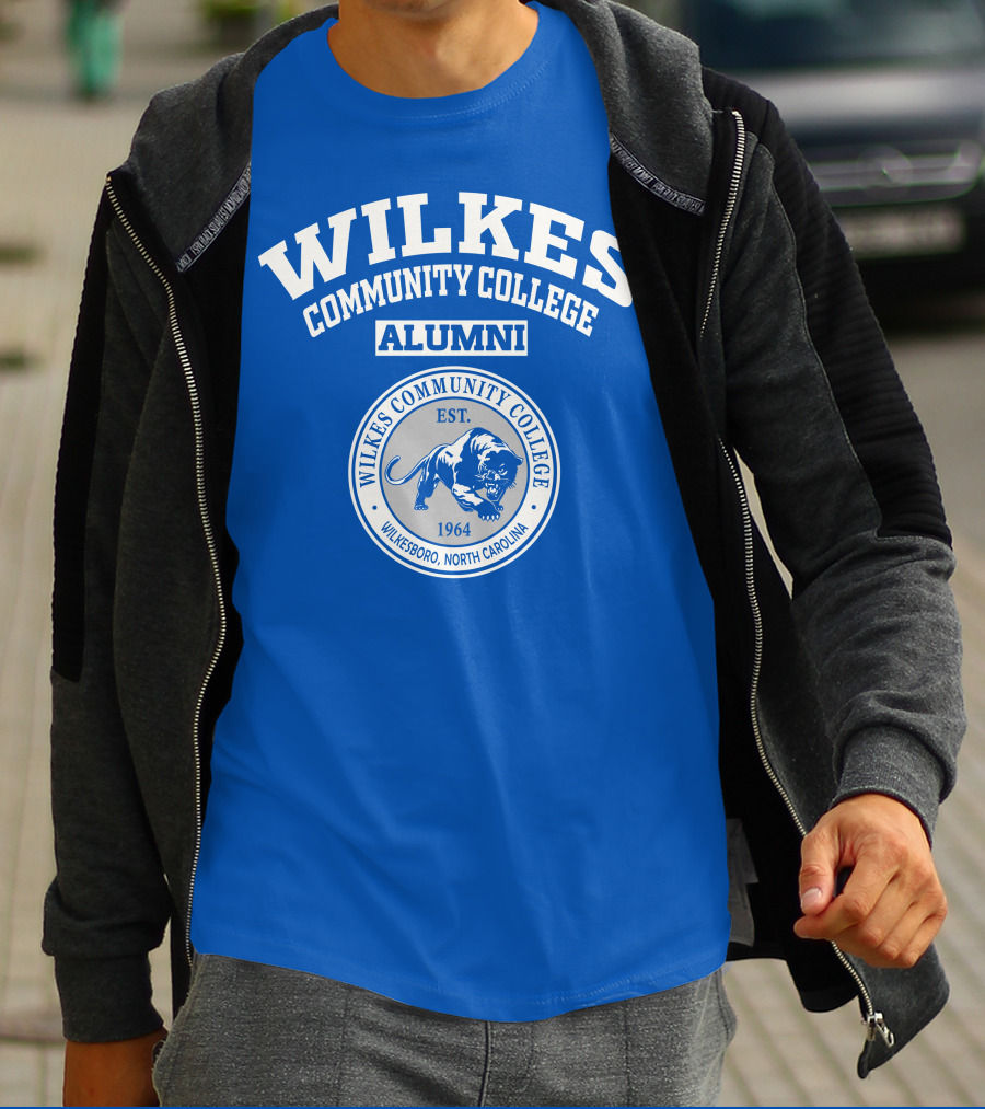 Wilkes Community College Alumni Wilkesboro North Carolina Est 1964 T-Shirt