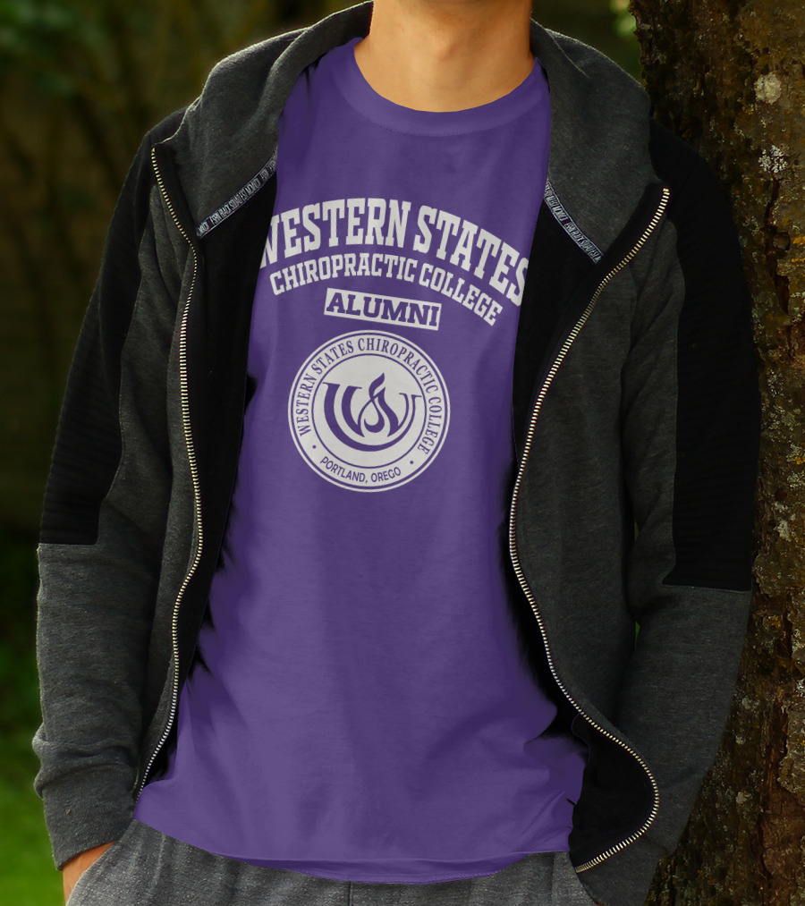 Western States Chiropractic College Alumni Portland Oregon T-Shirt