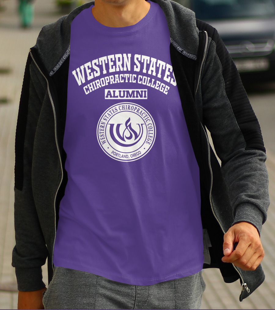 Western States Chiropractic College Alumni Portland Oregon T-Shirt