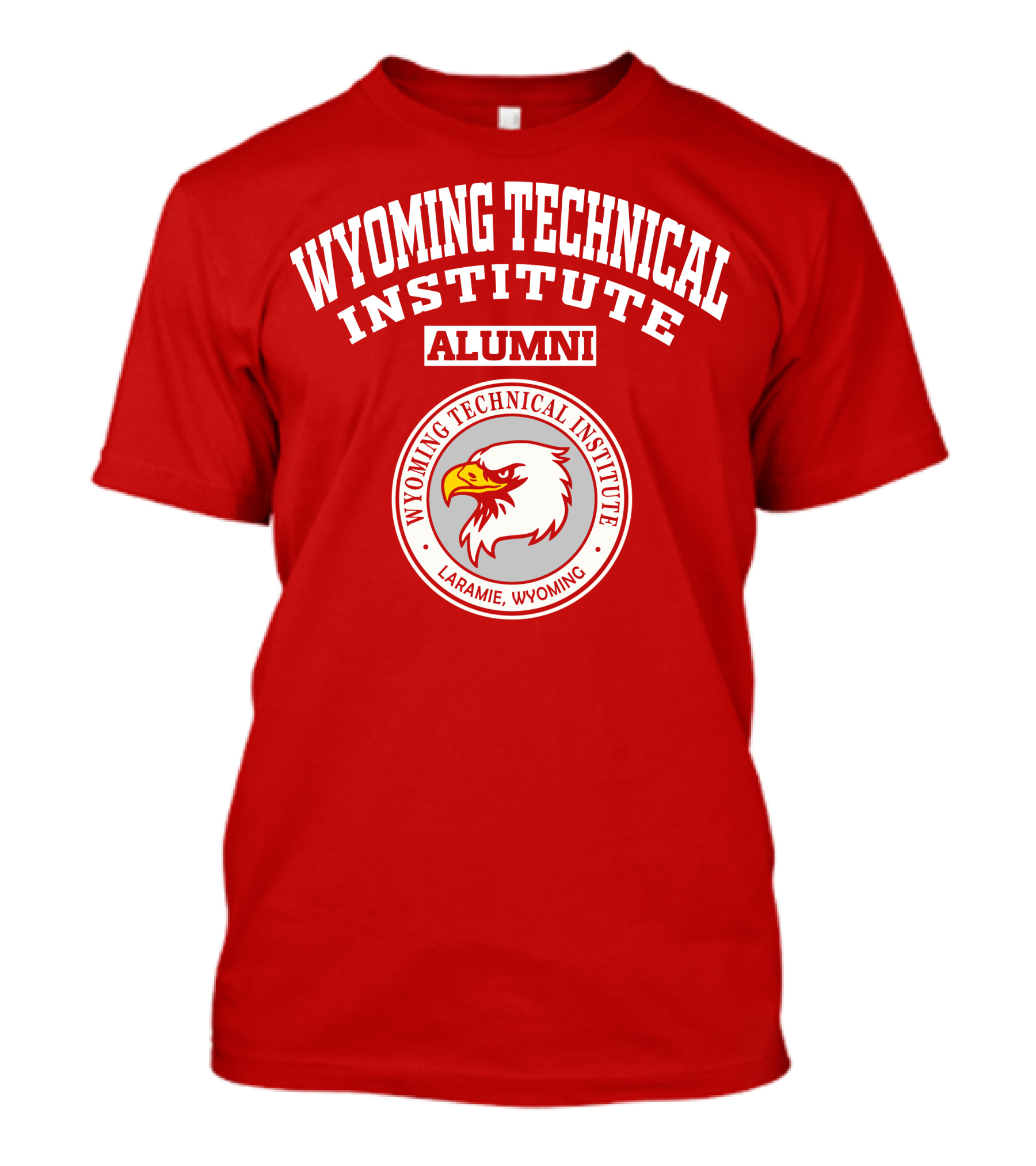 Wyoming Technical Institute Alumni Laramie Wyoming Eagle T-Shirt