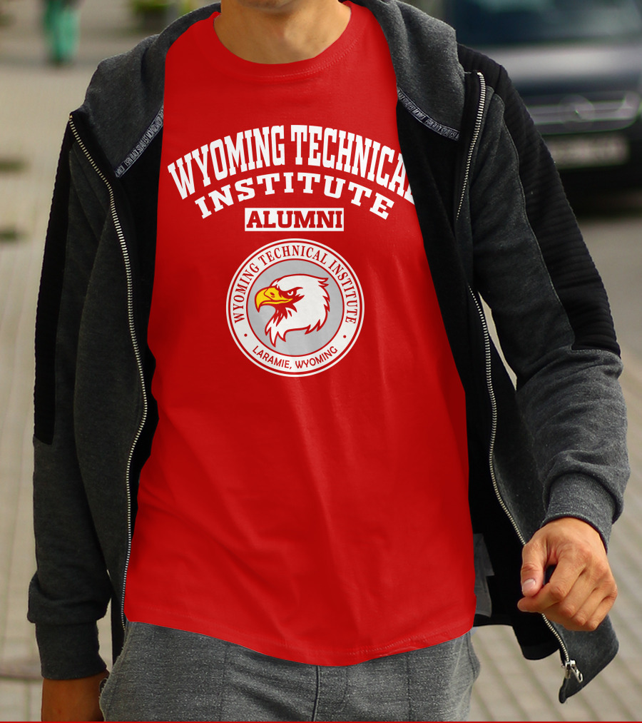 Wyoming Technical Institute Alumni Laramie Wyoming Eagle T-Shirt