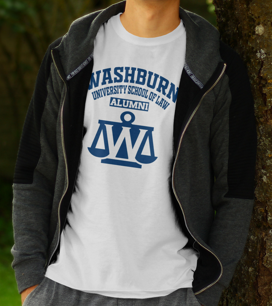 Washburn University School Of Law Alumni Scales T-Shirt