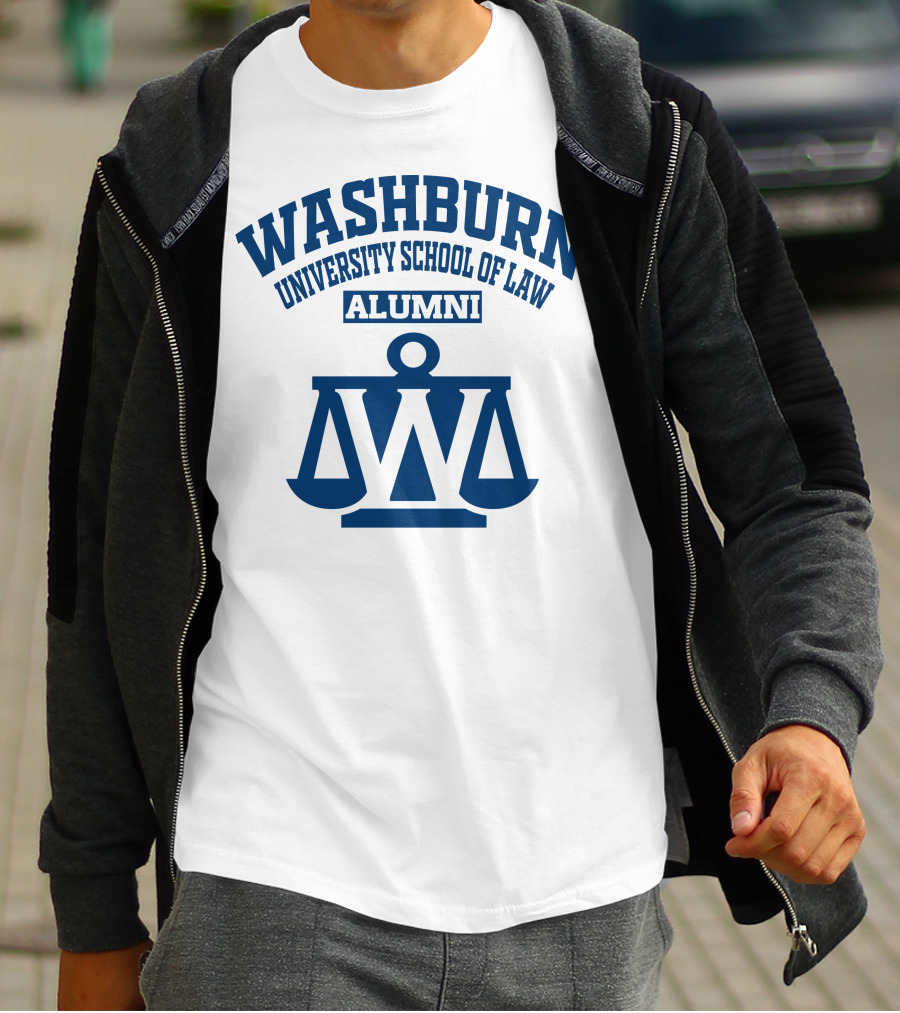 Washburn University School Of Law Alumni Scales T-Shirt