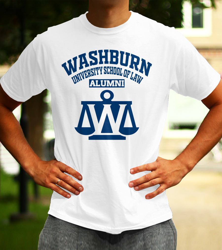 Washburn University School Of Law Alumni Scales T-Shirt