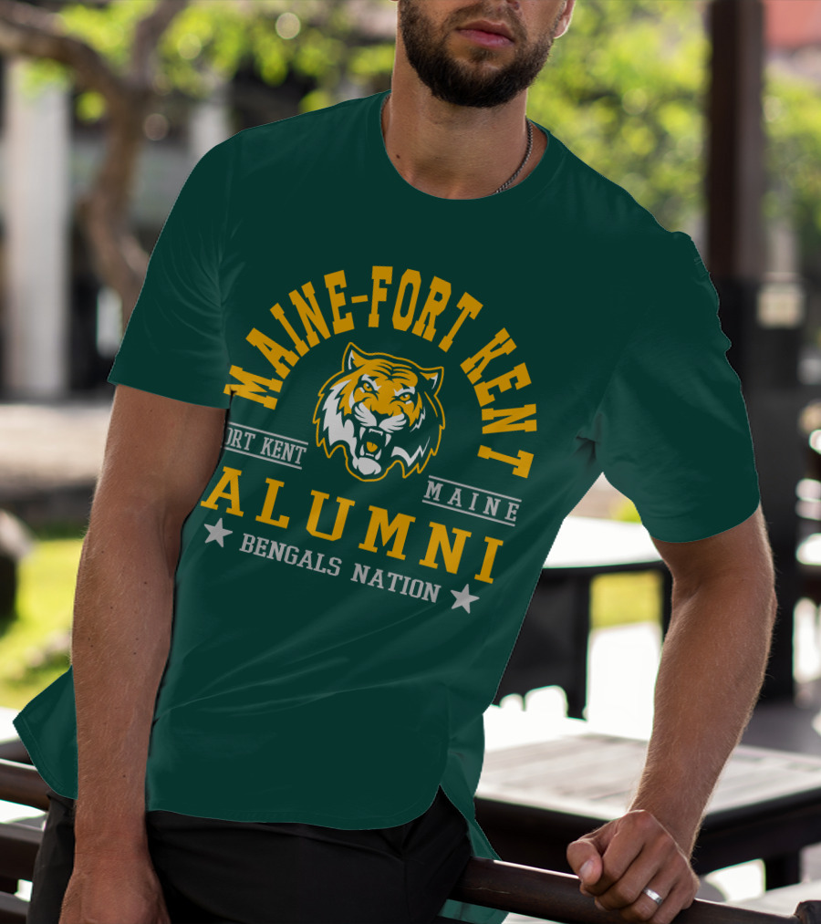 Maine-Fort Kent Alumni Bengals Nation Fort Kent Maine T-Shirt