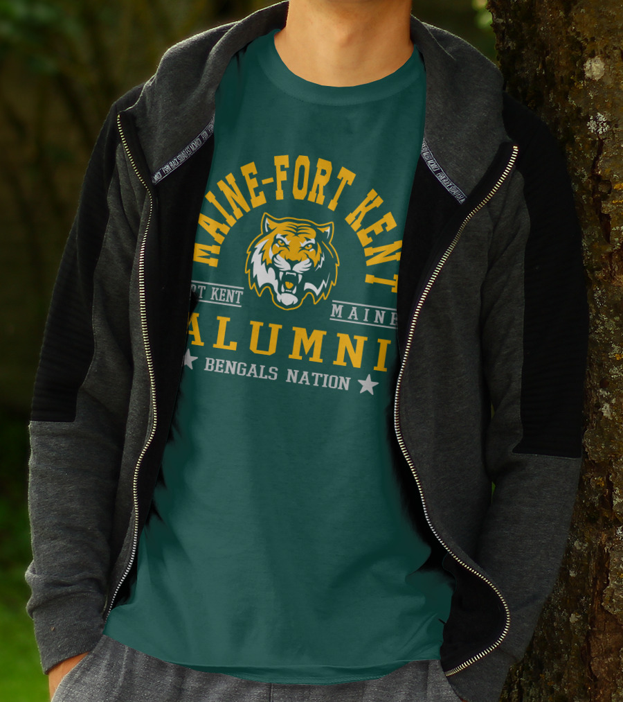 Maine-Fort Kent Alumni Bengals Nation Fort Kent Maine T-Shirt
