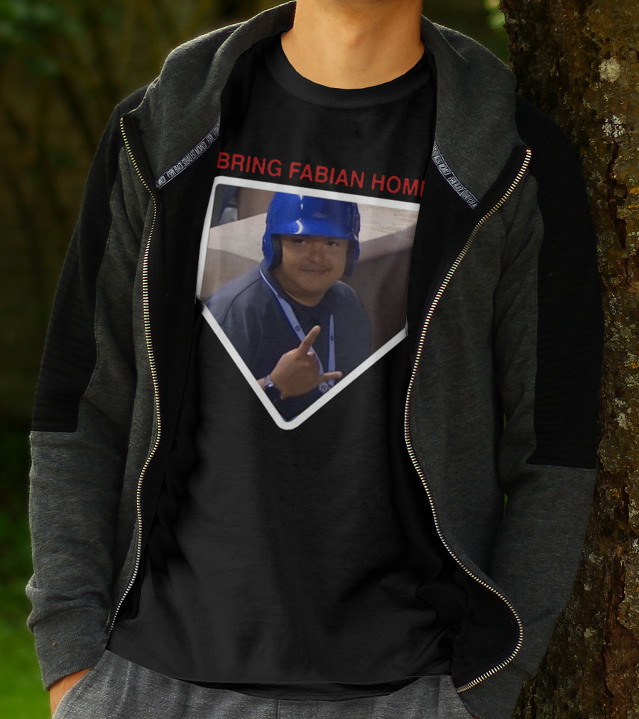 Bring Fabian Home Baseball Fan Moment T-Shirt