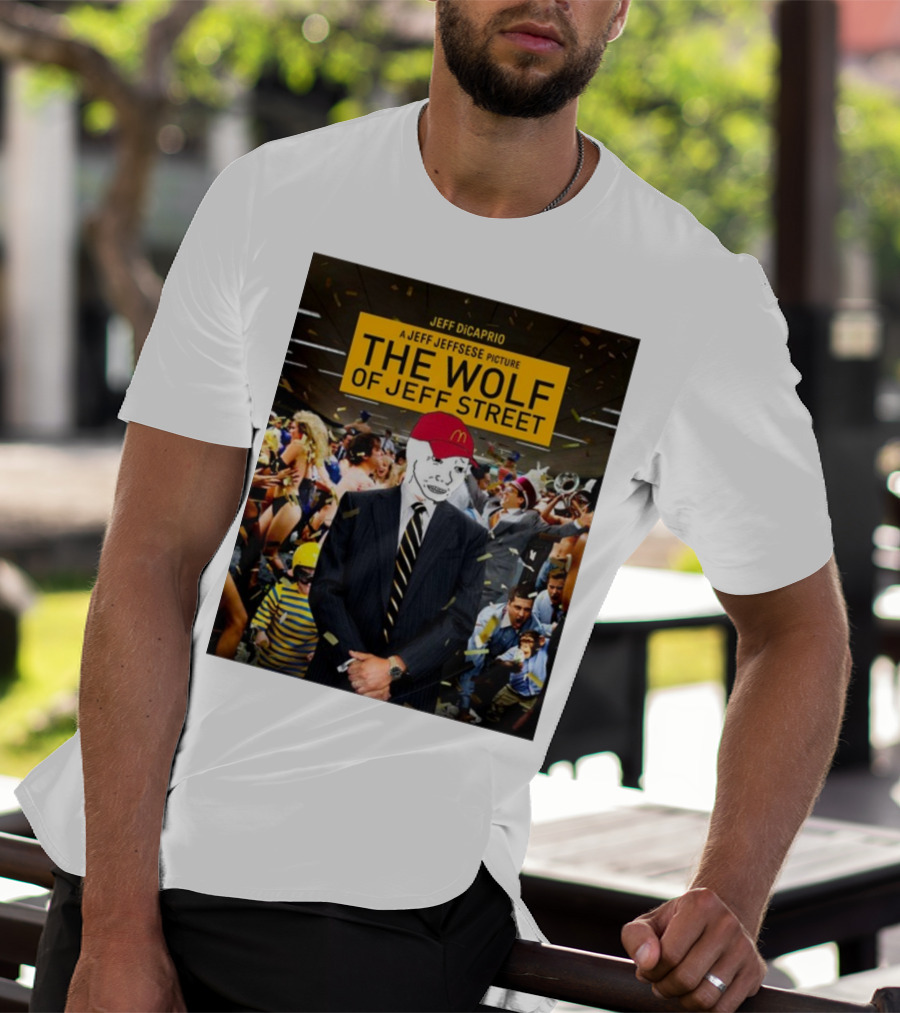 Jeff Dicaprio Jeff Jeffsese The Wolf Of Jeff Street T-Shirt