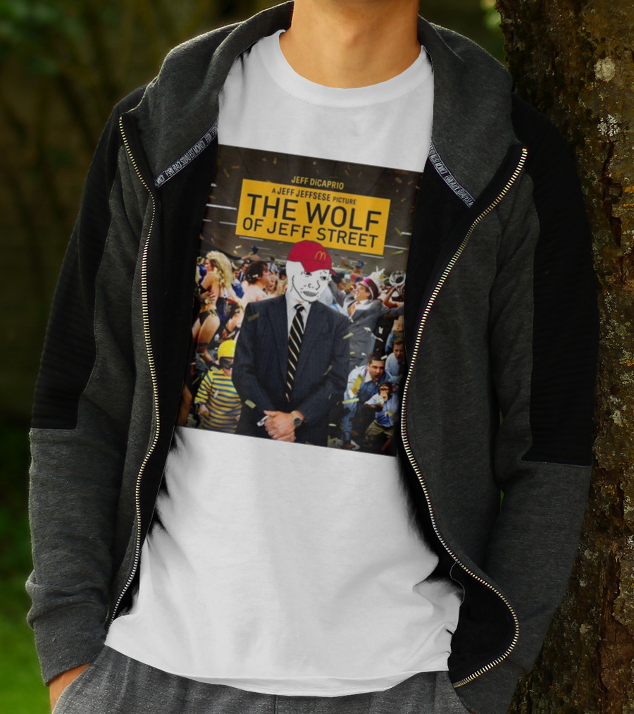 Jeff Dicaprio Jeff Jeffsese The Wolf Of Jeff Street T-Shirt