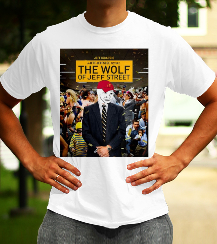 Jeff Dicaprio Jeff Jeffsese The Wolf Of Jeff Street T-Shirt