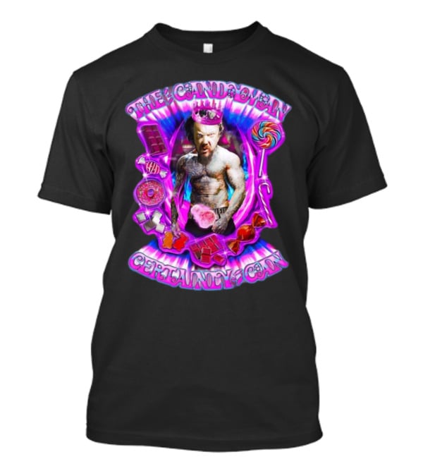 The Candy Man Certainly Can Colorful Sweets And Tough Guy Aura T-Shirt