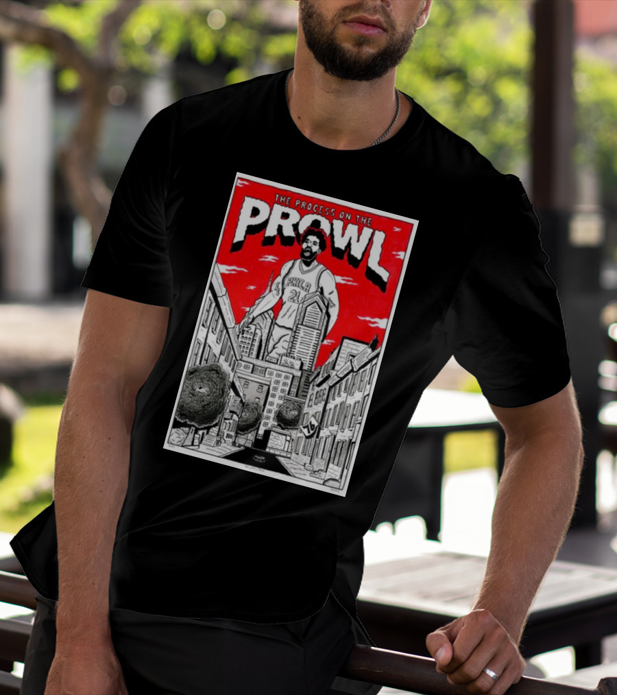 The Process On The Prowl Philadelphia 76ers Basketball Legend T-Shirt