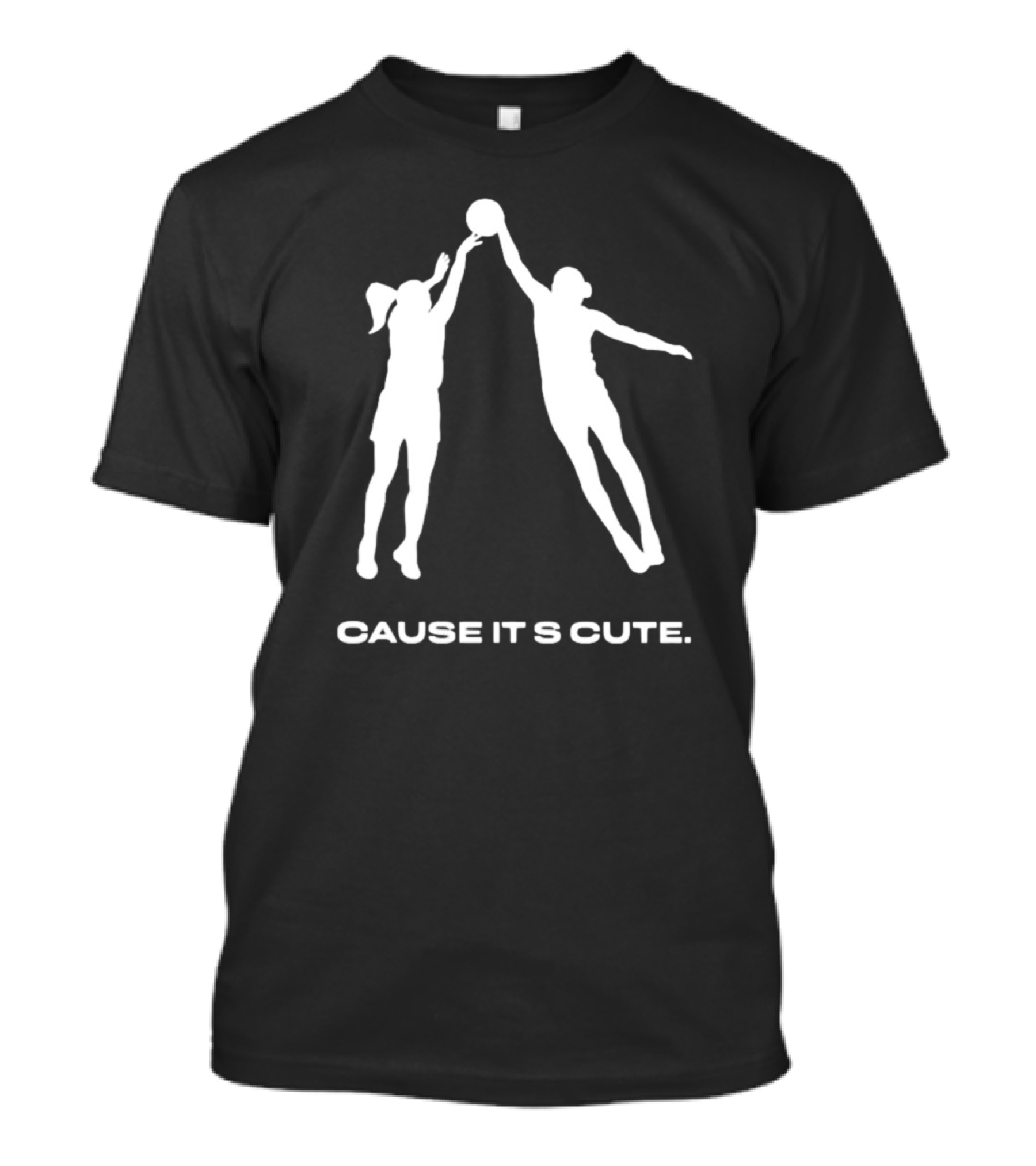 Three-fifths Mafia Cause It’s Cute Basketball Players Reaching For Ball T-Shirt