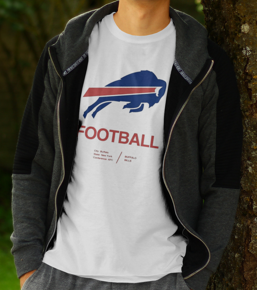 Buffalo Bills Football City Buffalo State New York Conference AFC T-Shirt