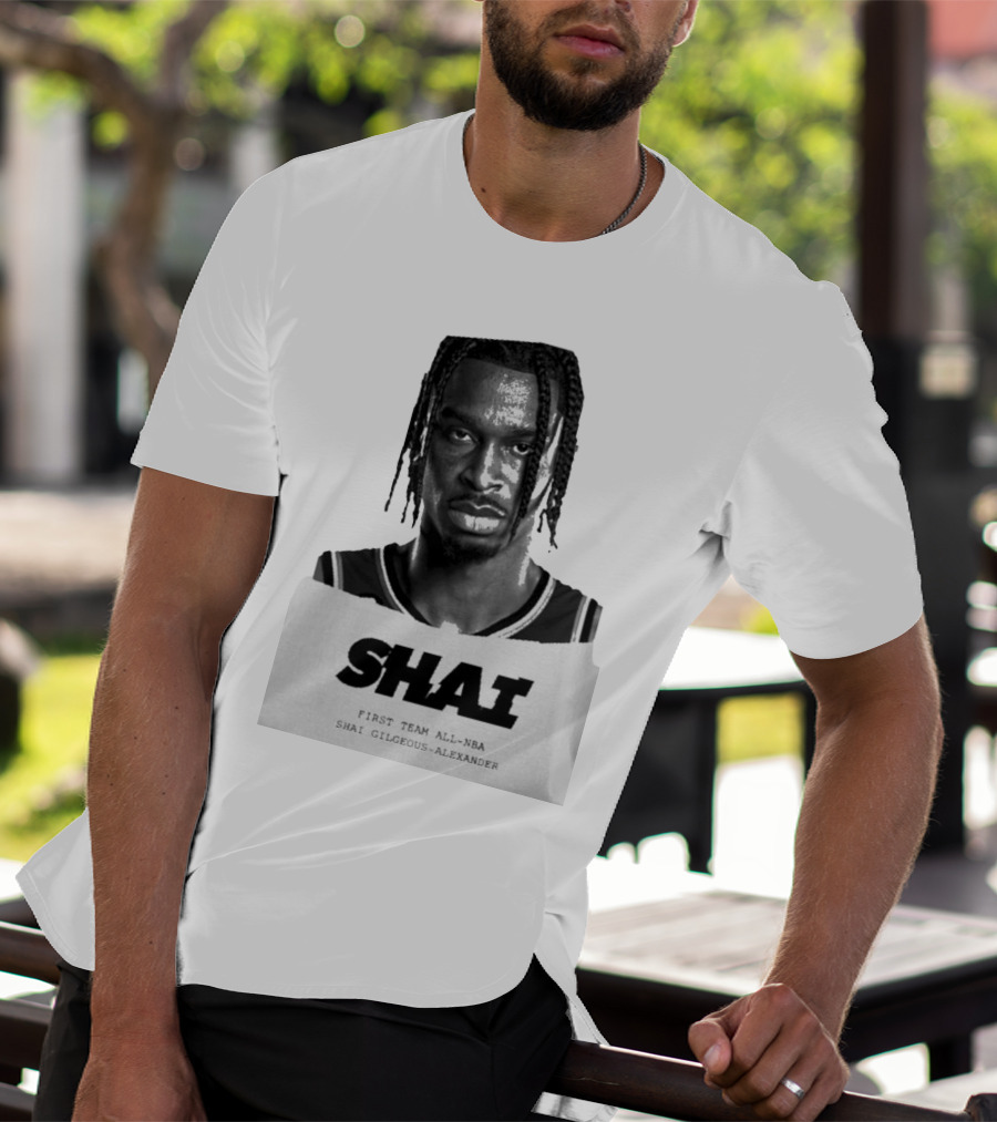 Sportscenter Shai First Team All-NBA Shai Gilgeous-Alexander T-Shirt
