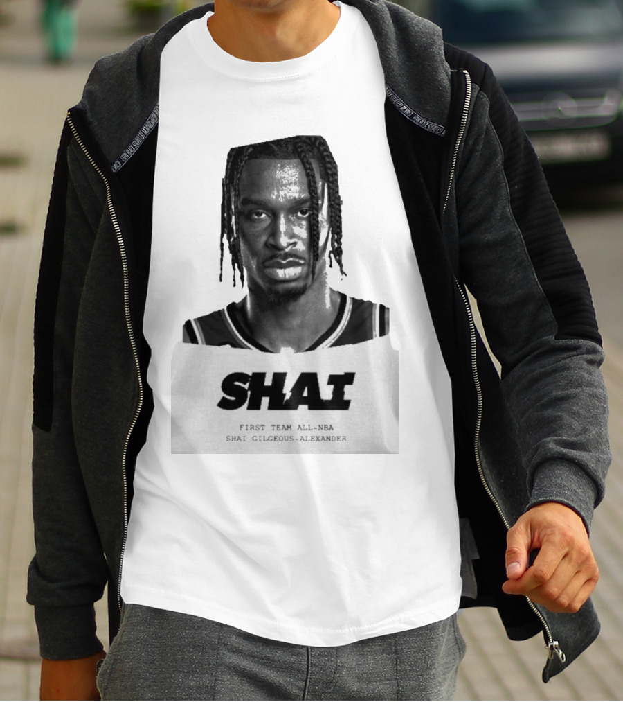 Sportscenter Shai First Team All-NBA Shai Gilgeous-Alexander T-Shirt