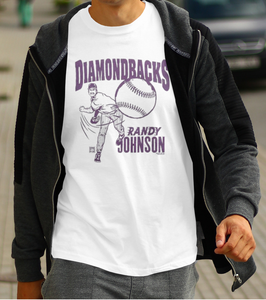 Diamondbacks Randy Johnson Baseball T-Shirt