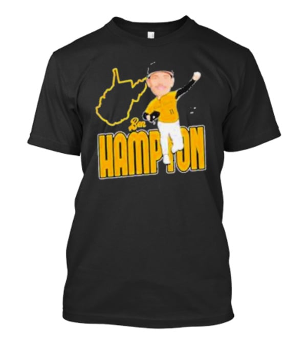 Ben Hampton West Virginia Baseball 11 Fan T-Shirt