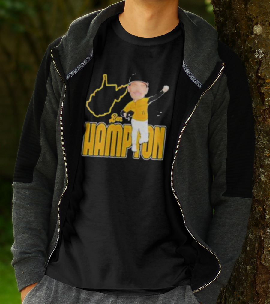 Ben Hampton West Virginia Baseball 11 Fan T-Shirt