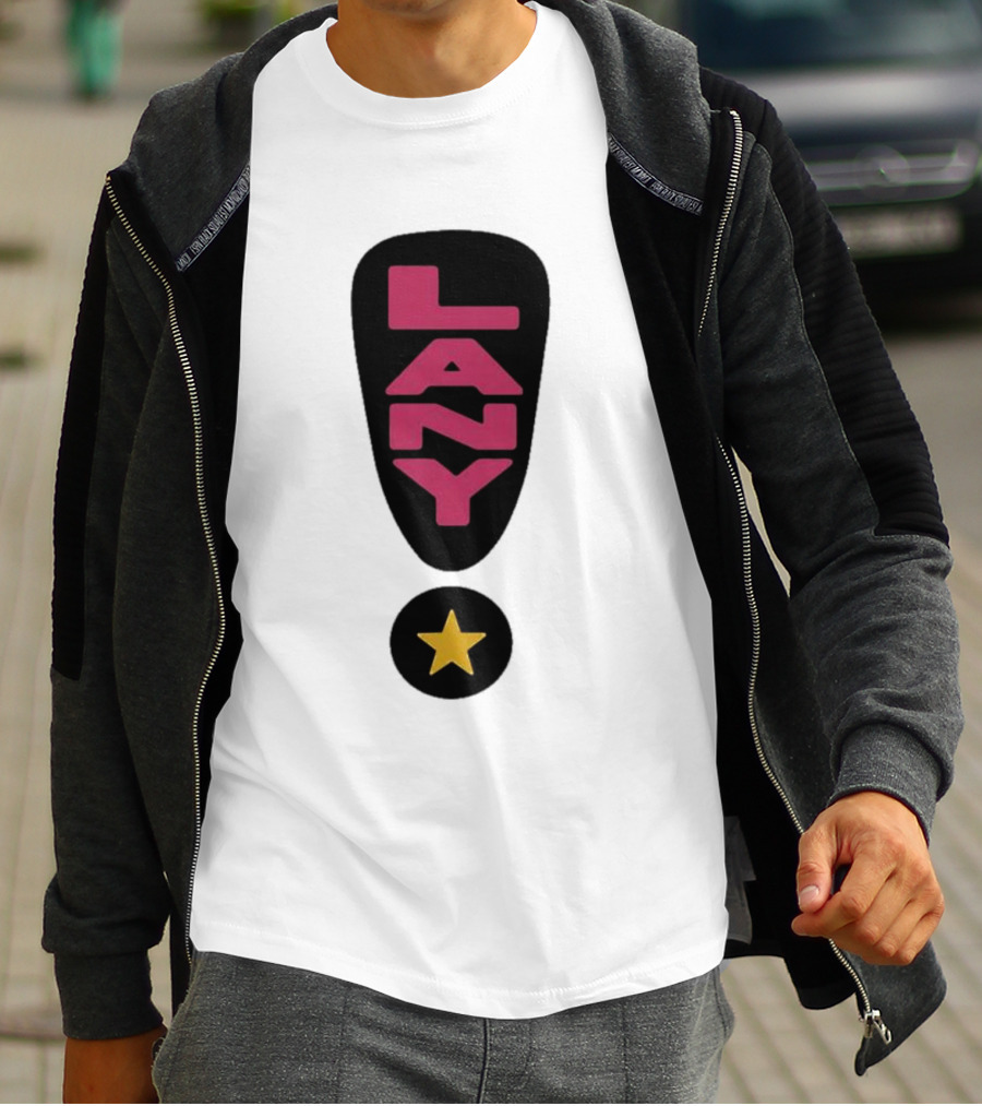 LANY Exclamation Mark With Yellow Star T-Shirt