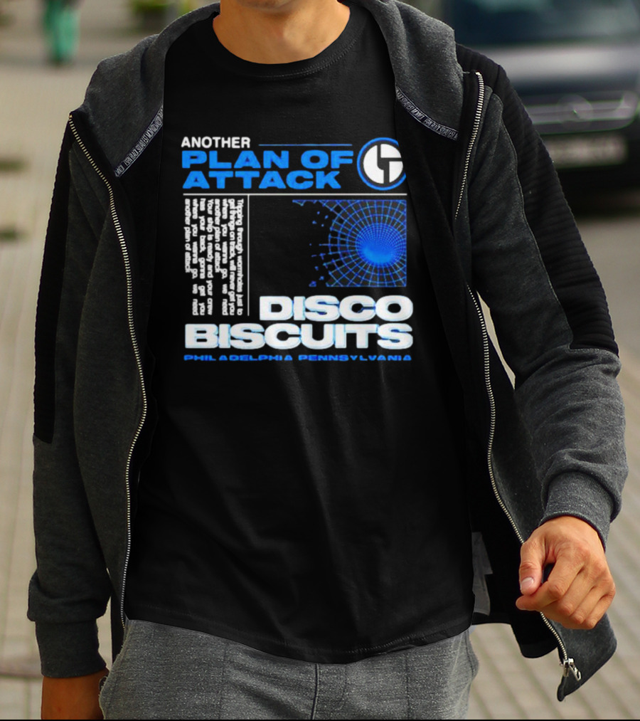 Another Plan Of Attack Disco Biscuits Philadelphia Pennsylvania T-Shirt