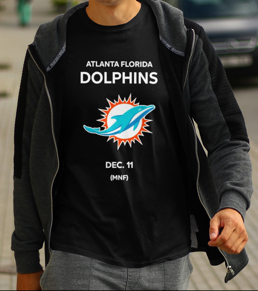Atlanta Florida Dolphins Dec 11 MNF T-Shirt
