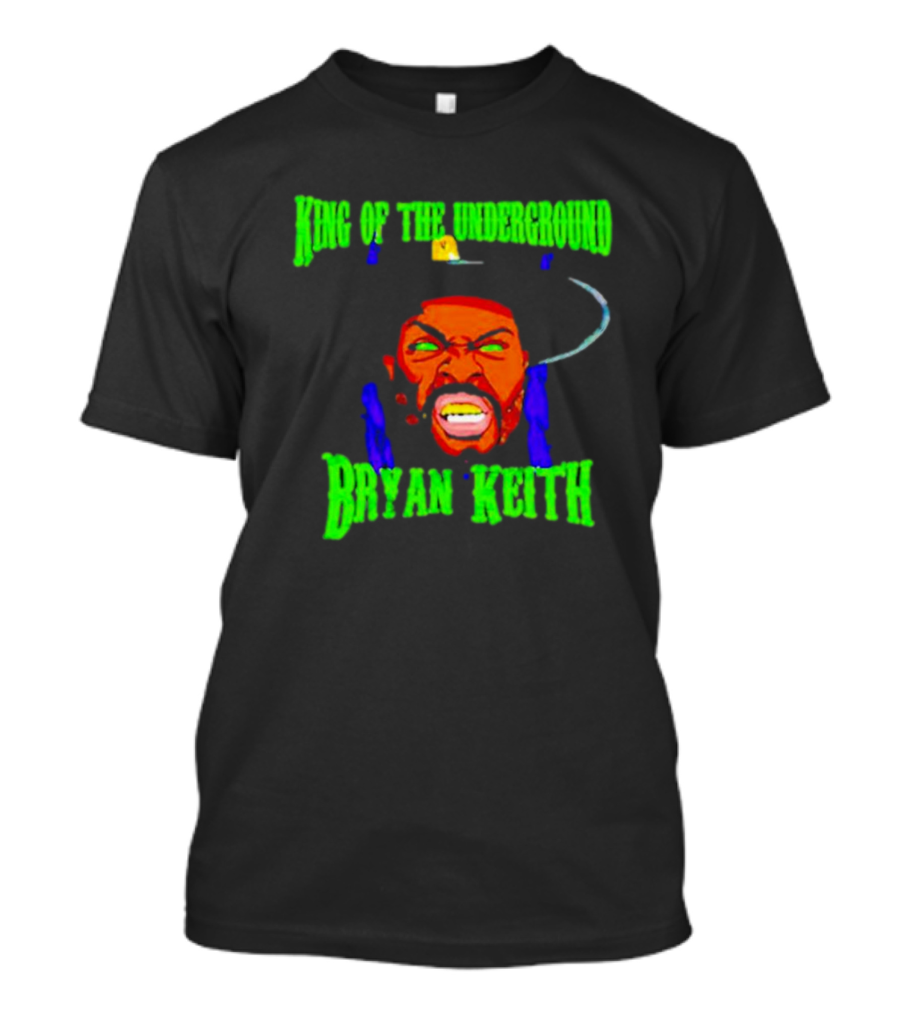 King Of The Underground Bryan Keith Iconic T-Shirt