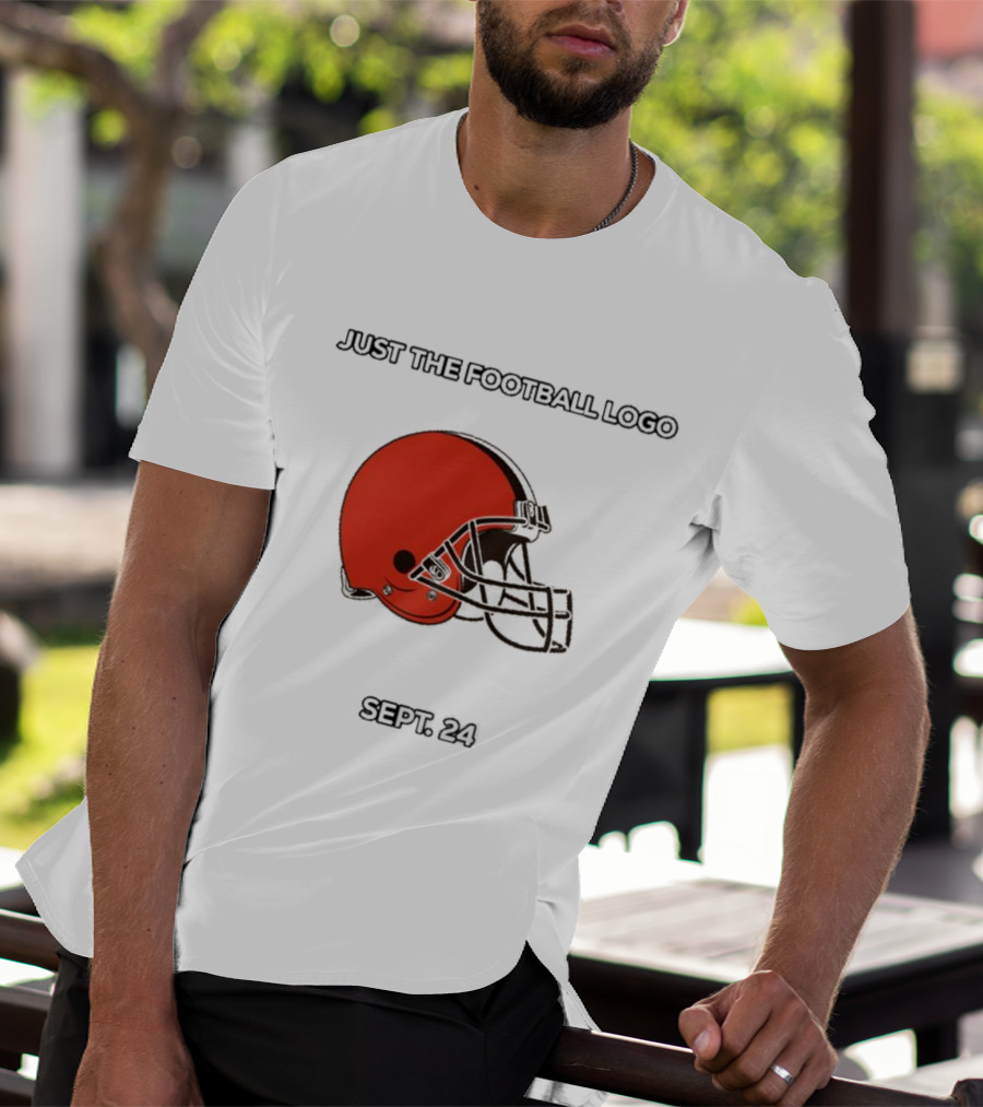 Cleveland Browns Just The Football Sept 24 T-Shirt