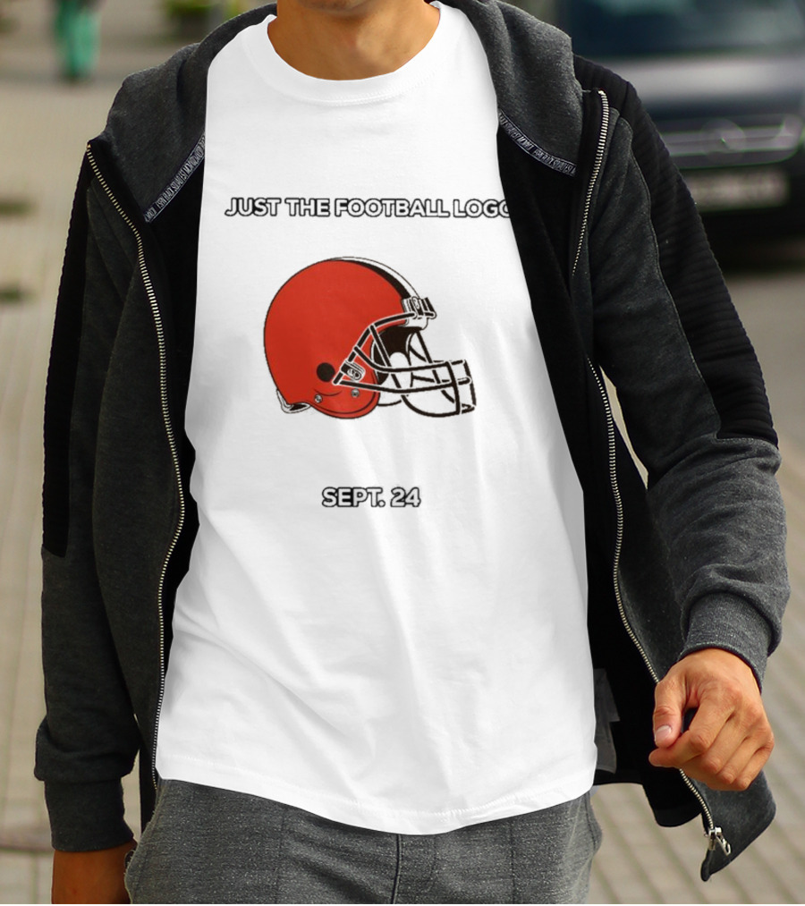 Cleveland Browns Just The Football Sept 24 T-Shirt