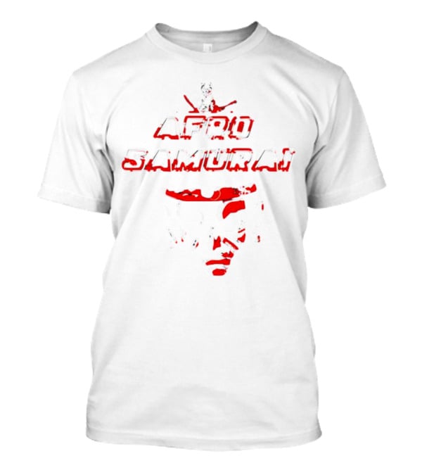 Afro Samurai Red Elements Face T-Shirt