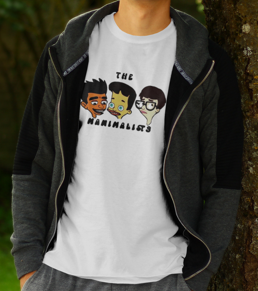 Big Mouth Friends The Manimalists Cartoon Characters T-Shirt