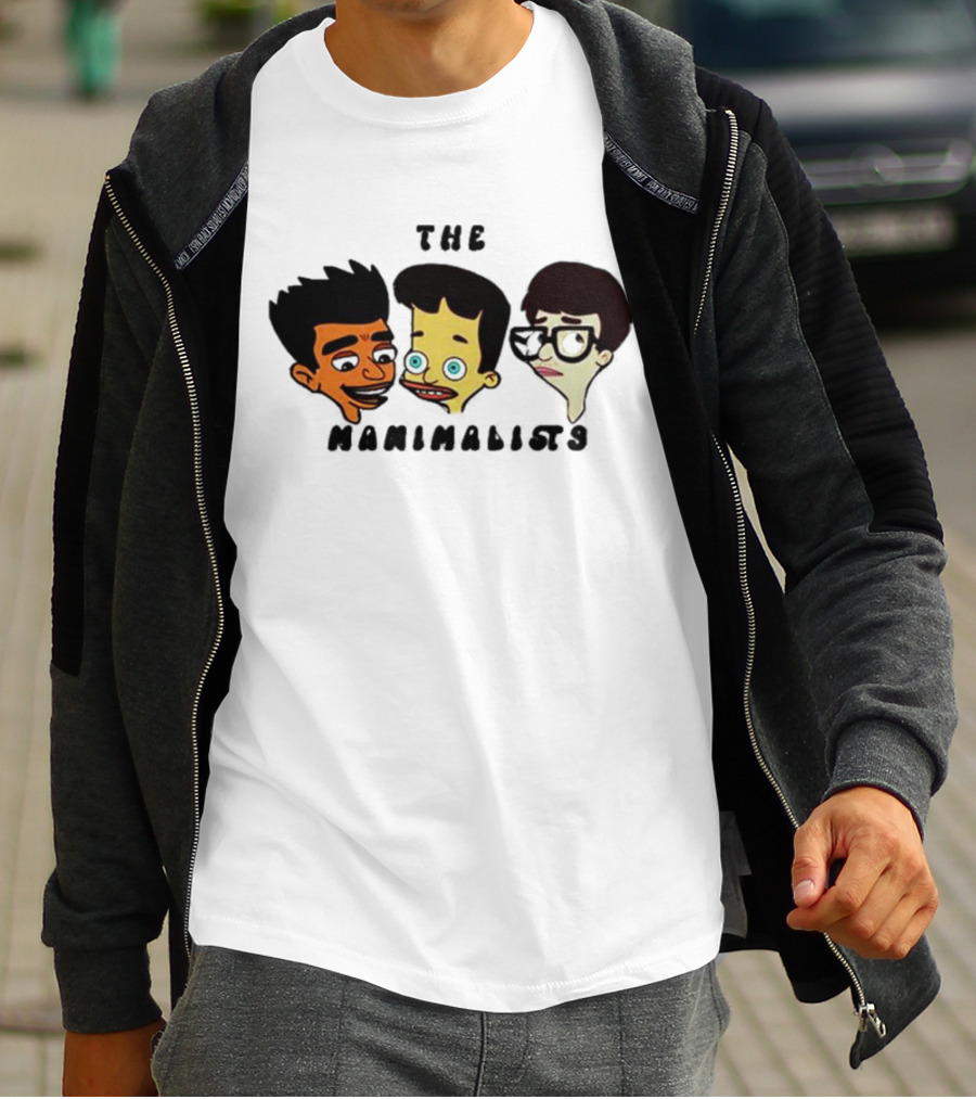 Big Mouth Friends The Manimalists Cartoon Characters T-Shirt