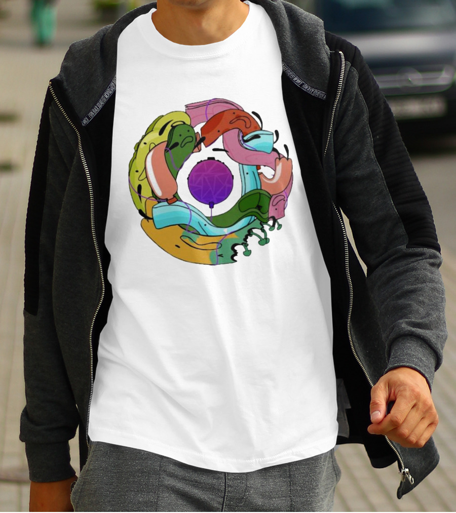 Ian's Yapinians Colorful Ring T-Shirt