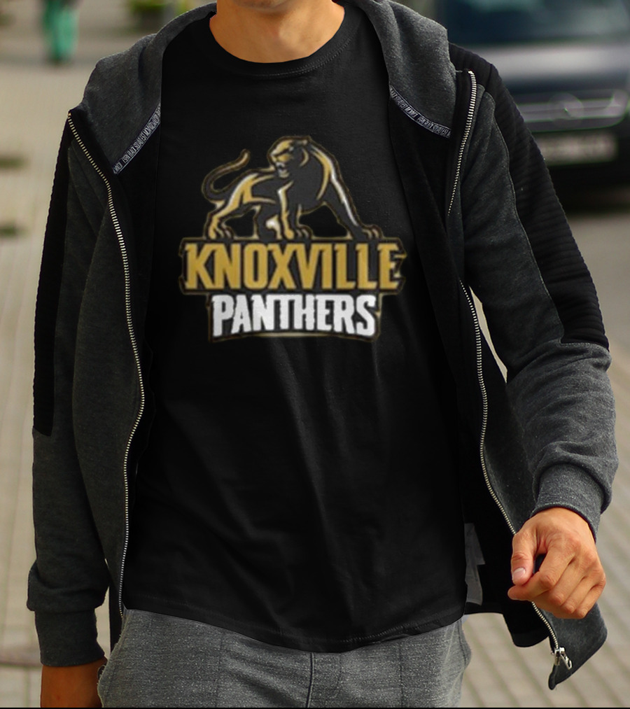 Knoxville Panthers Gold Black Panther T-Shirt