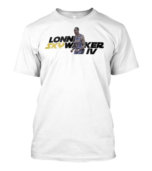 Lonnie Skywalker Walker IV Los Angeles Lakers NBA T-Shirt