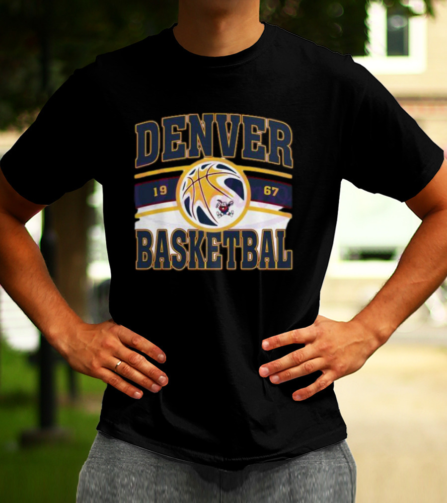 Denver Nugget 1967 Basketball Team T-Shirt
