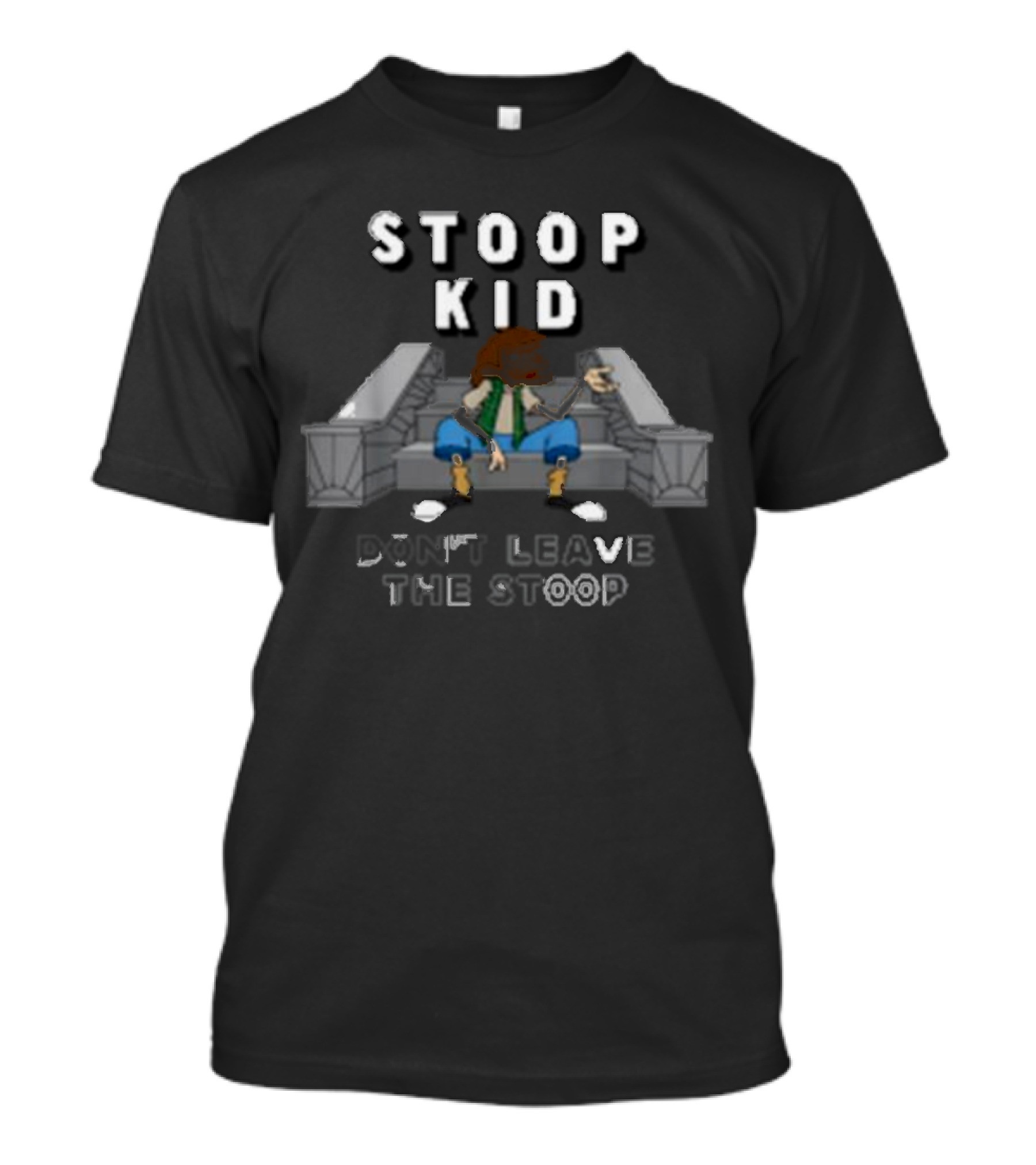Stoop Kid Don't Leave The Stoop Fat Kid Deals T-Shirt