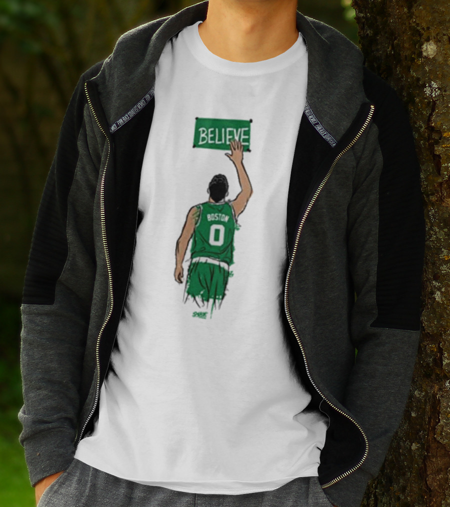Believe Jayson Tatum Boston Celtics T-Shirt