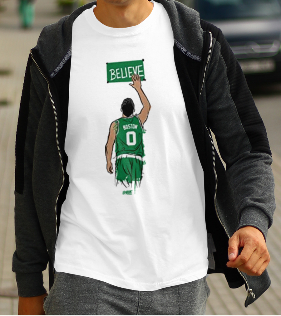 Believe Jayson Tatum Boston Celtics T-Shirt