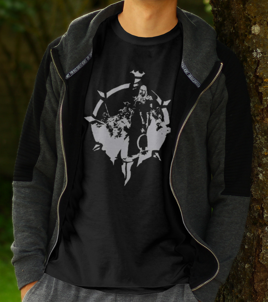Diablo IV Necromancer Iconic Character Emblem T-Shirt