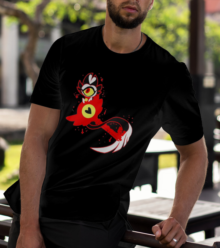 Hazbin Hotel Staff Alastor Radio Demon Character T-Shirt