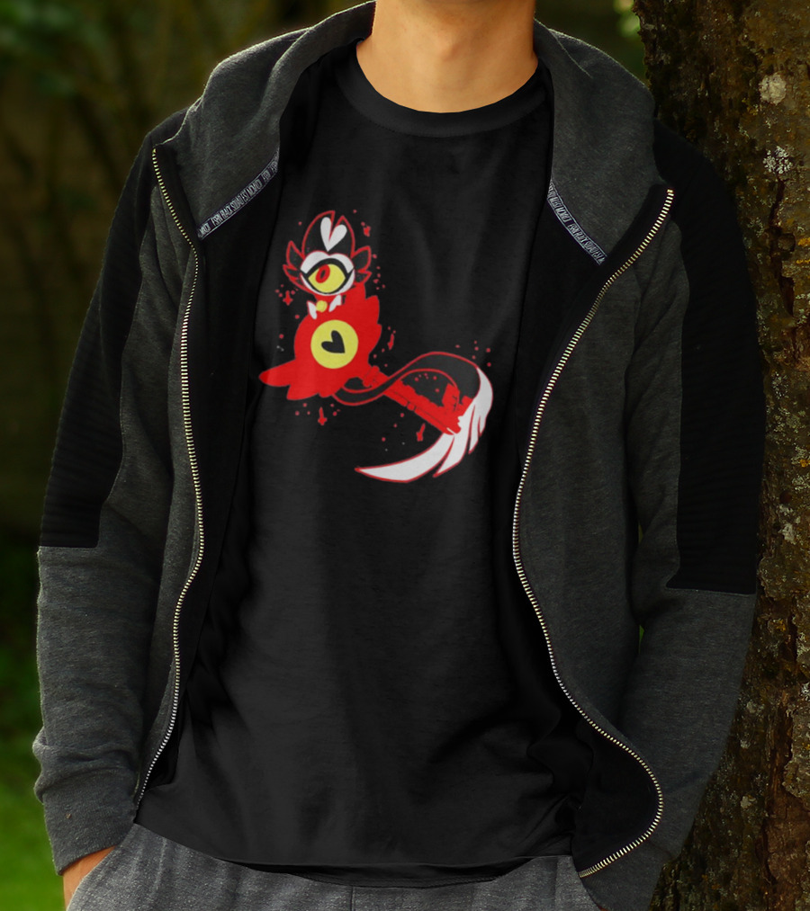 Hazbin Hotel Staff Alastor Radio Demon Character T-Shirt