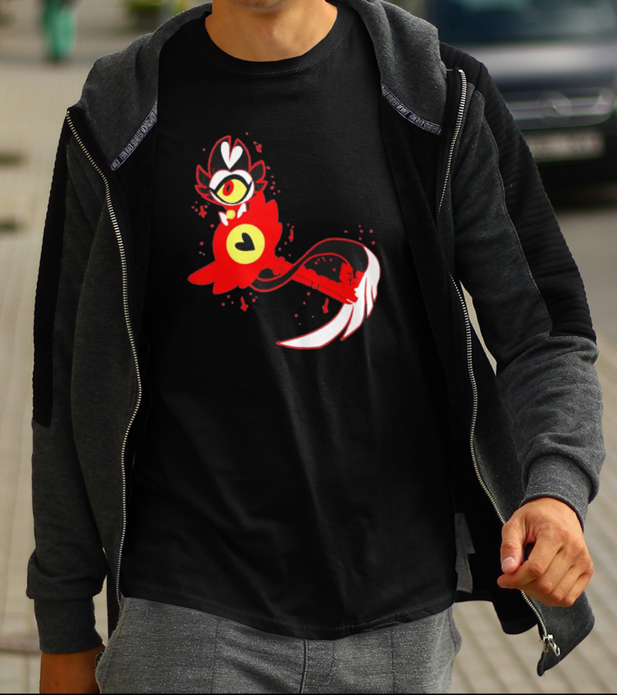 Hazbin Hotel Staff Alastor Radio Demon Character T-Shirt
