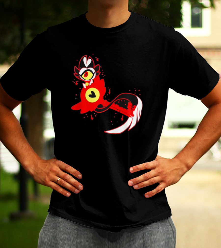 Hazbin Hotel Staff Alastor Radio Demon Character T-Shirt