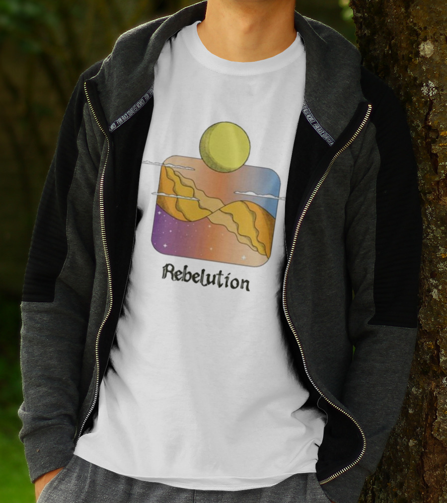 Rebelution Reflections Desert Sun And Mountains T-Shirt