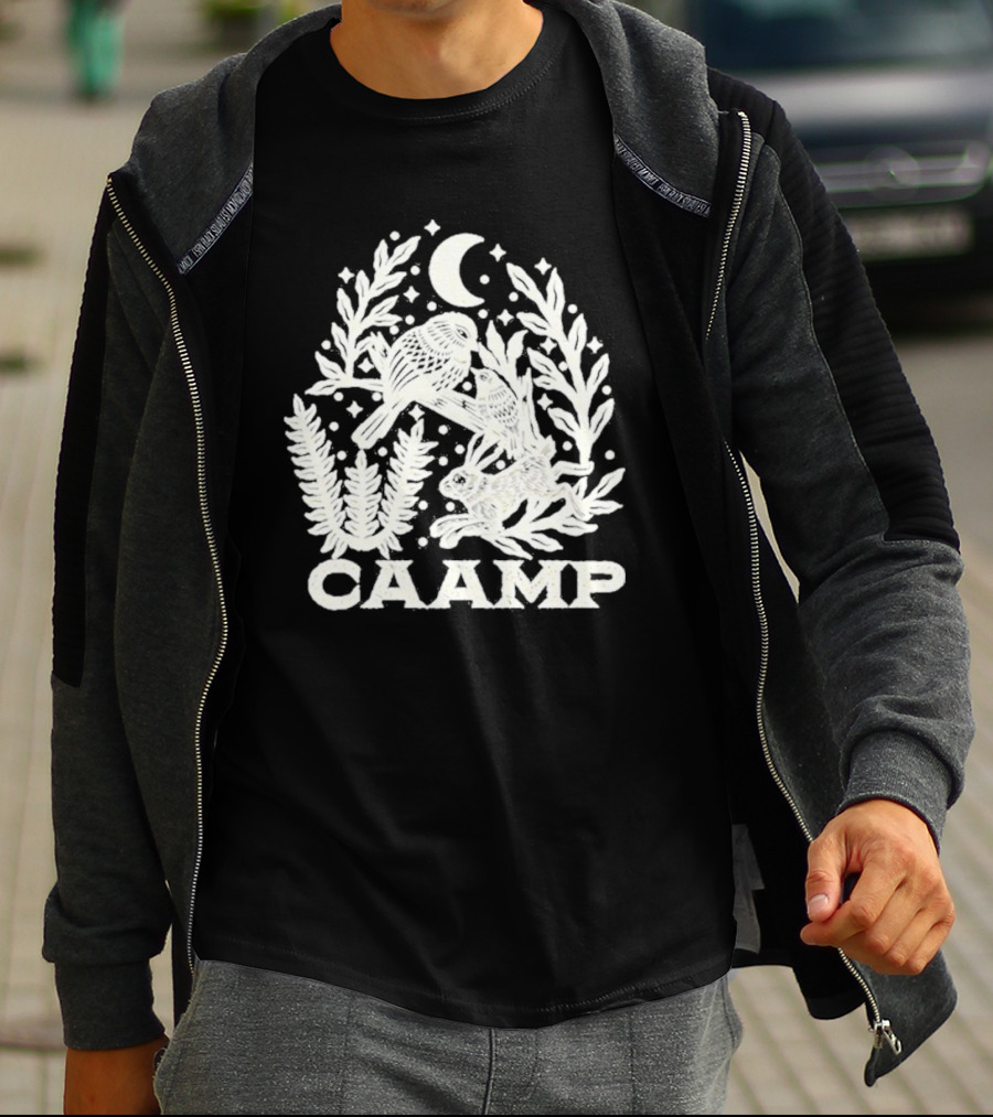 CAAMP Bird Moon Nature Scene T-Shirt
